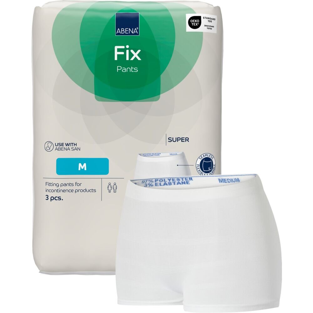 ABENA Fix Pants SUPER Fixierhose aus Microfaser 3er Pack - M