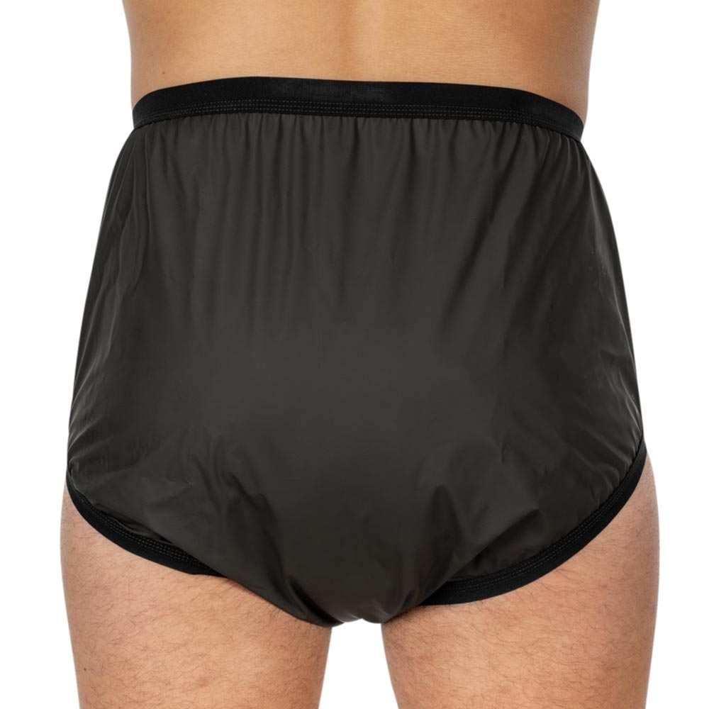 Suprima PU-Inkontinenzhose - Model 1204 - Schlupfform, weiß / anthrazit