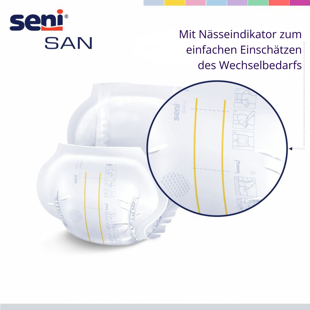 Seni SAN PRIMA - anatomische Vorlagen - 120 (4x30) Stück