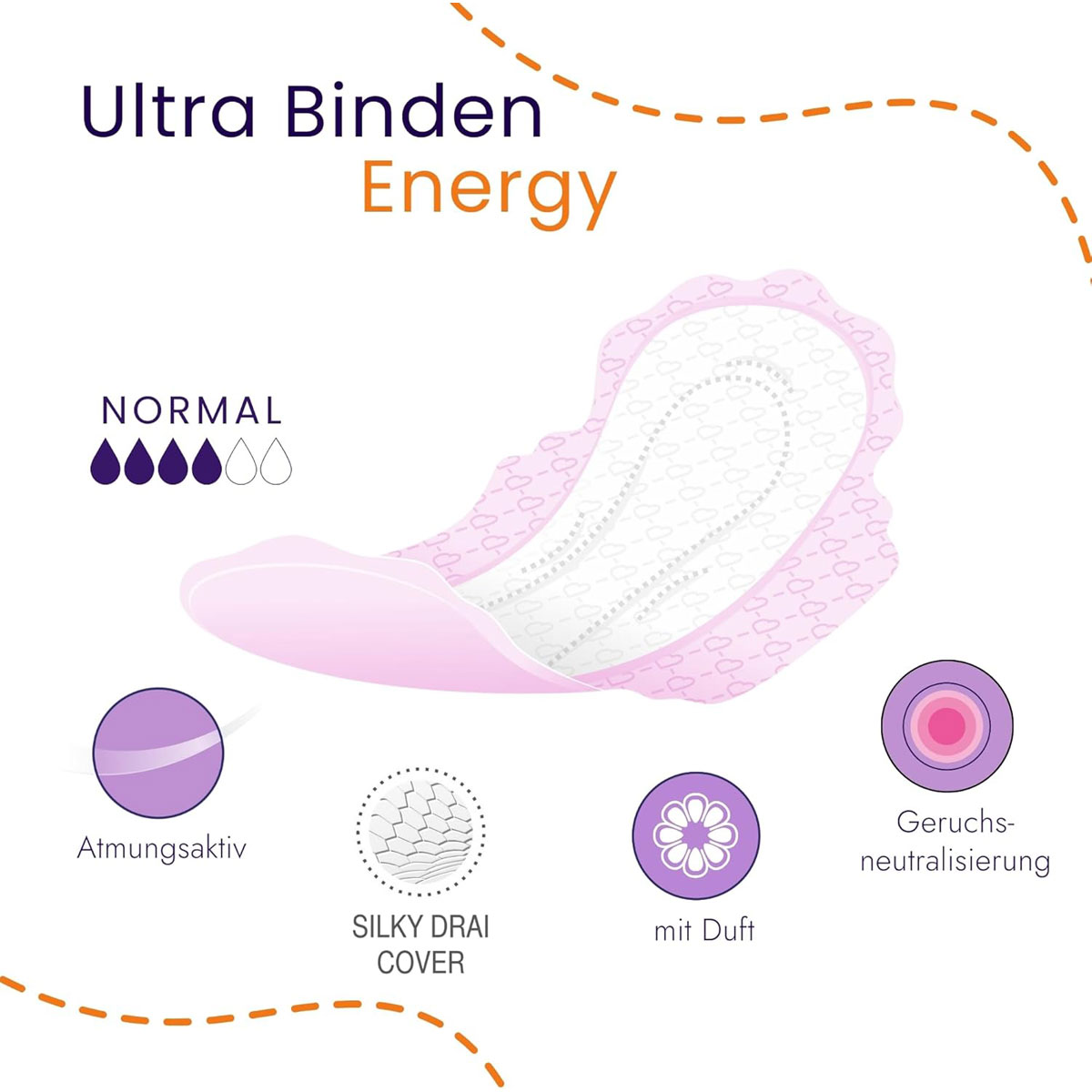 Bella für Teens Slipeinlagen (ENERGY) - 20 Stück Pack