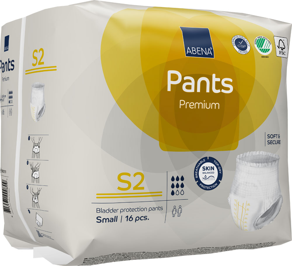 ABENA Pants Premium Small (S2) Saugstärke 2 - Packung