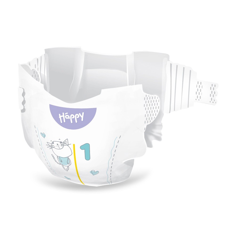 Bella Happy Babywindeln - Gr. 1 Newborn 2-5 kg