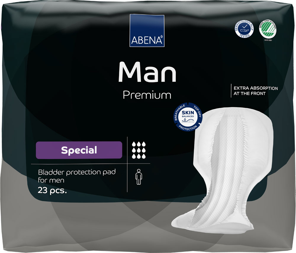 ABENA MAN SPECIAL Premium Herrenvorlagen - 2800ml - 23 St. Packung