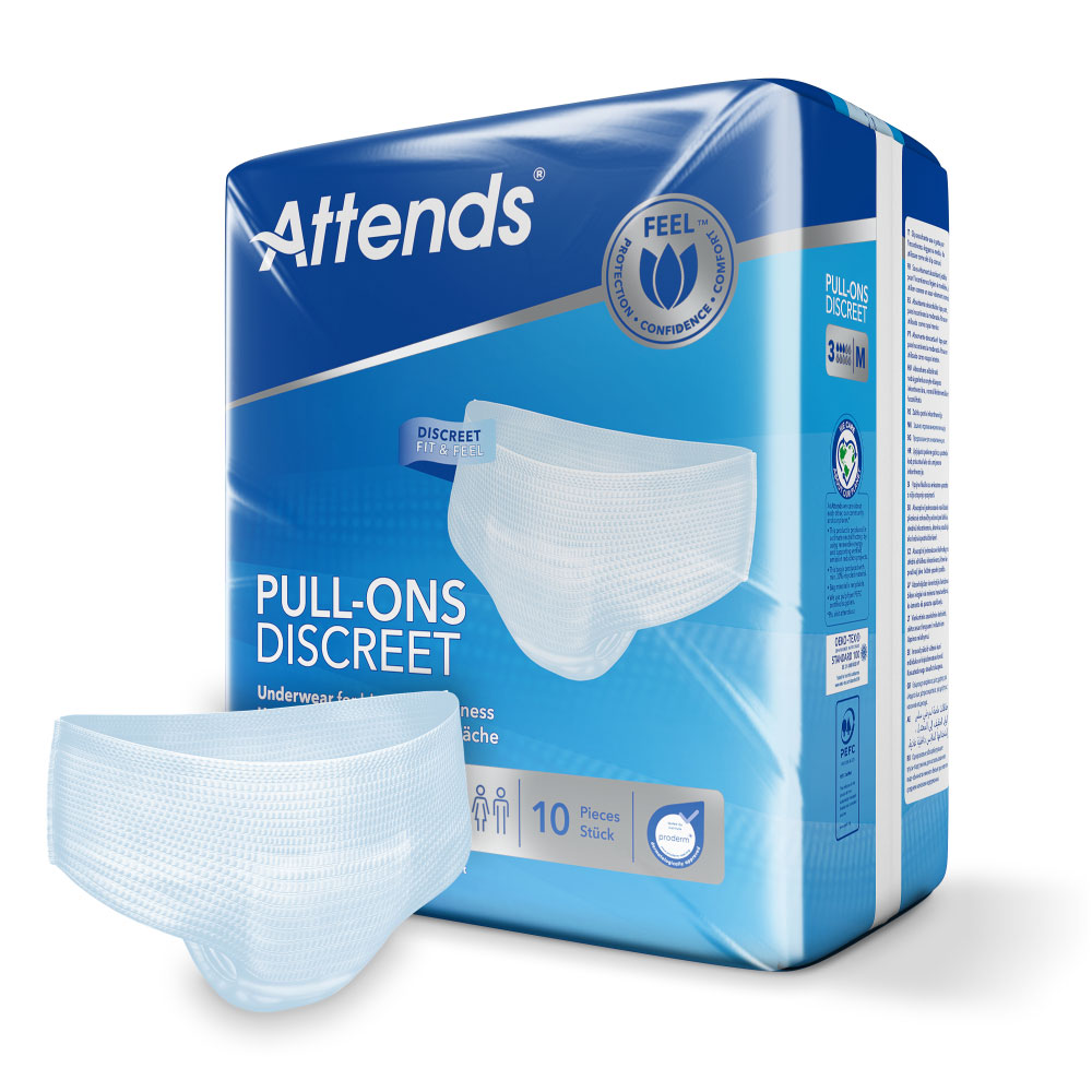 ATTENDS Pull-Ons Discreet Underwear 3 - M | L