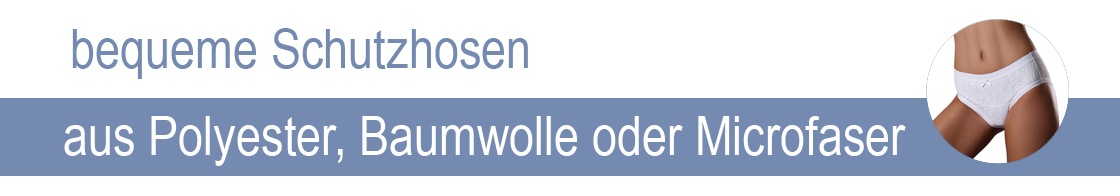Polyester & Baumwoll- Slips