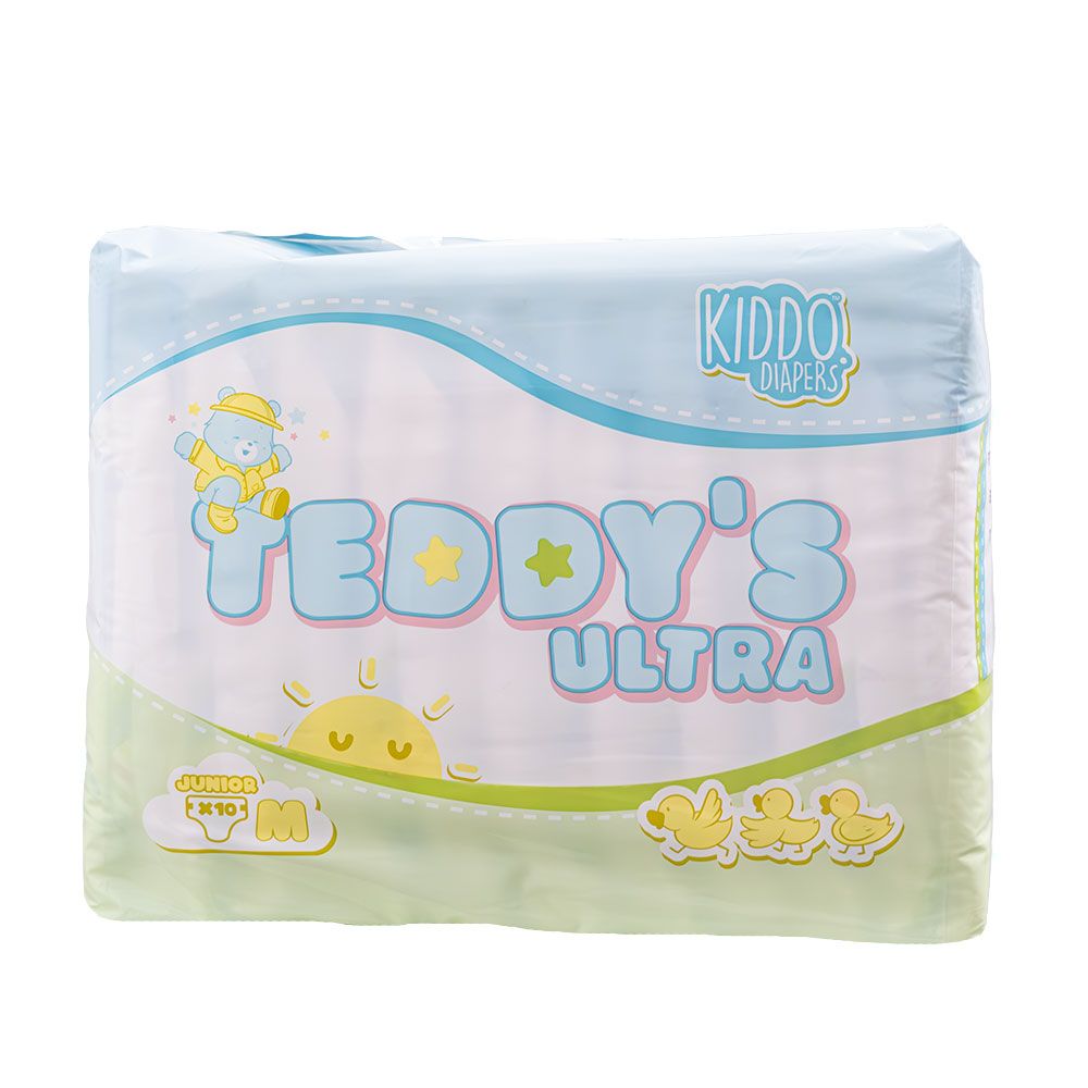 Kiddo Teddy's Ultra - Die moderne Erwachsenenwindel im Kinderwindel-Design